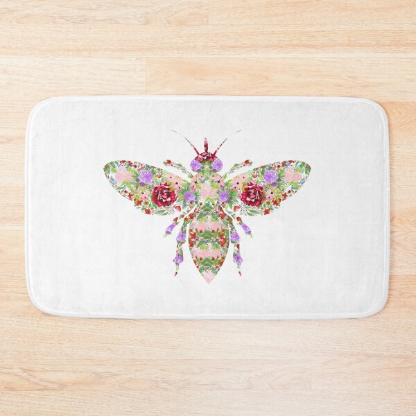 Item preview, Floral Worker Bee designed and sold by tribbledesign.