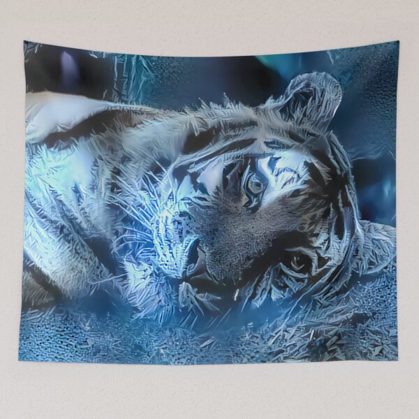 Aperçu de l'œuvre freezing tiger créée et vendue par watwateroo.