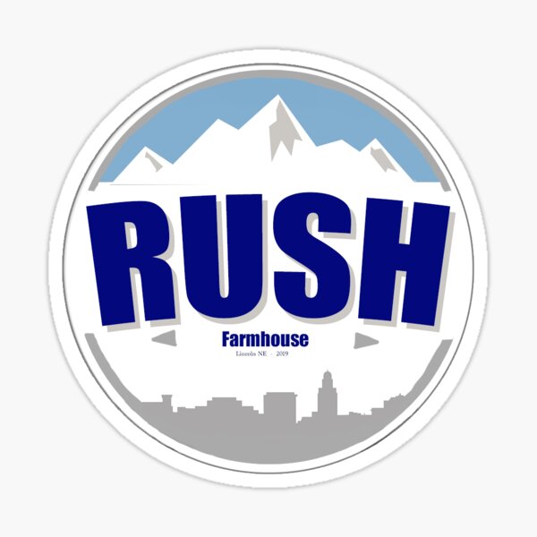 Rush Farmhouse Sticker