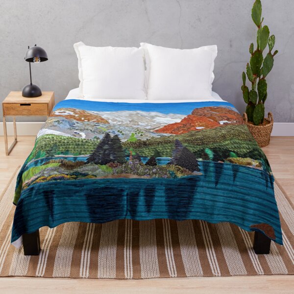 Item preview, Summer Lake at Treeline designed and sold by Annette Kennedy.