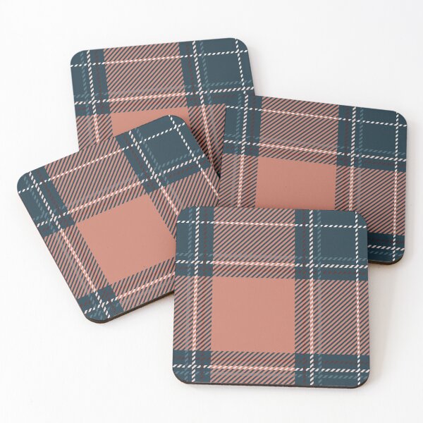 Item preview, Teal Coral Plaid designed and sold by oppositedge.
