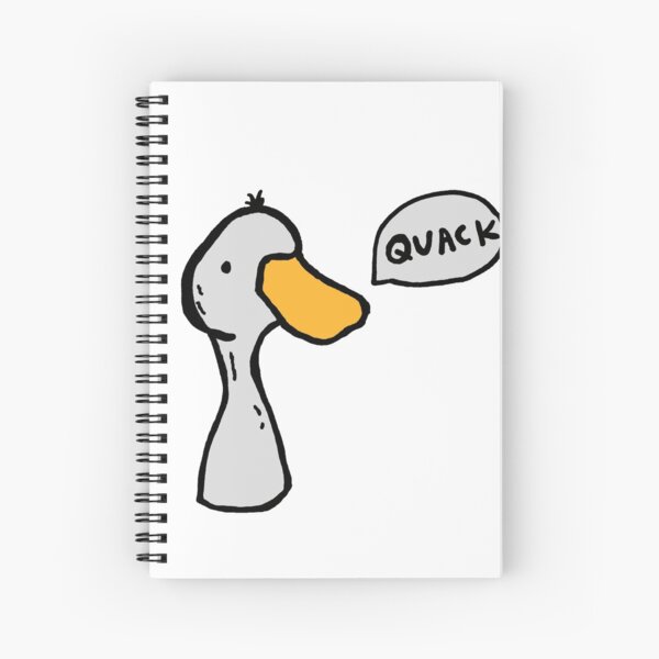  BQBQERT Cartoon Creative Duck Journal Notebook Paper