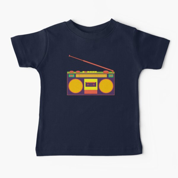 boombox - old cassette - Devices Baby T-Shirt