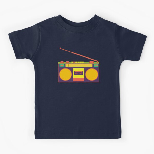 boombox - old cassette - Devices Kids T-Shirt