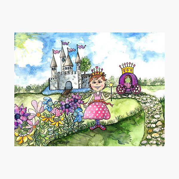 Item preview, The Polka Dot Princess designed and sold by ShelleyYlstArt.