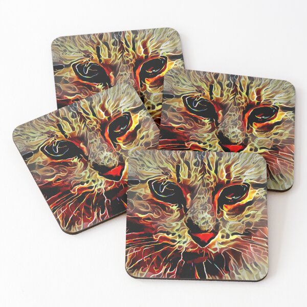 Item preview, fire cat designed and sold by watwateroo.