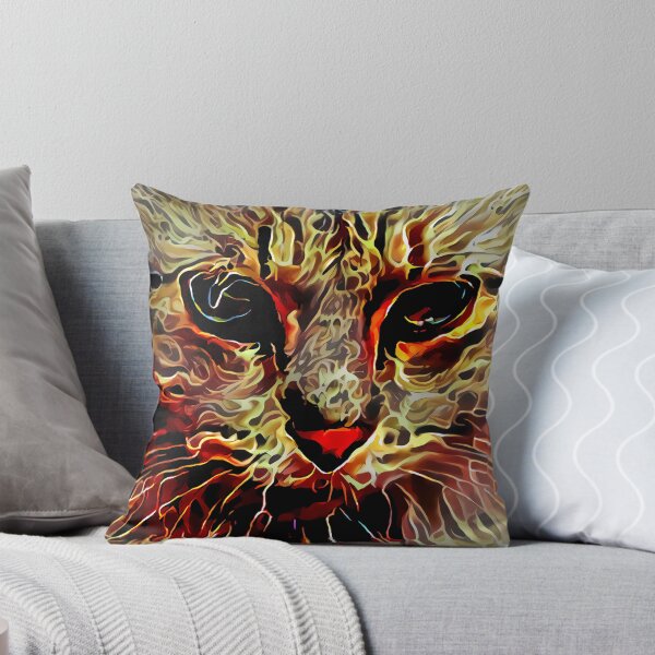 Item preview, fire cat designed and sold by watwateroo.