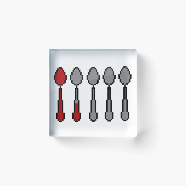 Item preview, Pixel spoonie health bar designed and sold by Wrennyn Pendragon.
