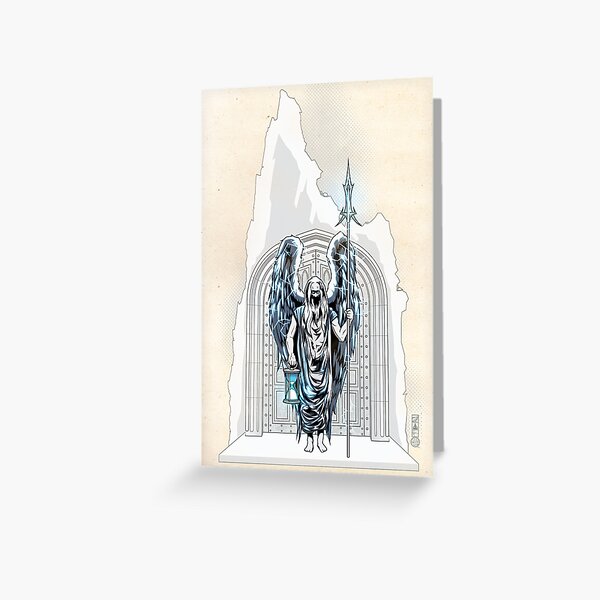 The White King Greeting Card