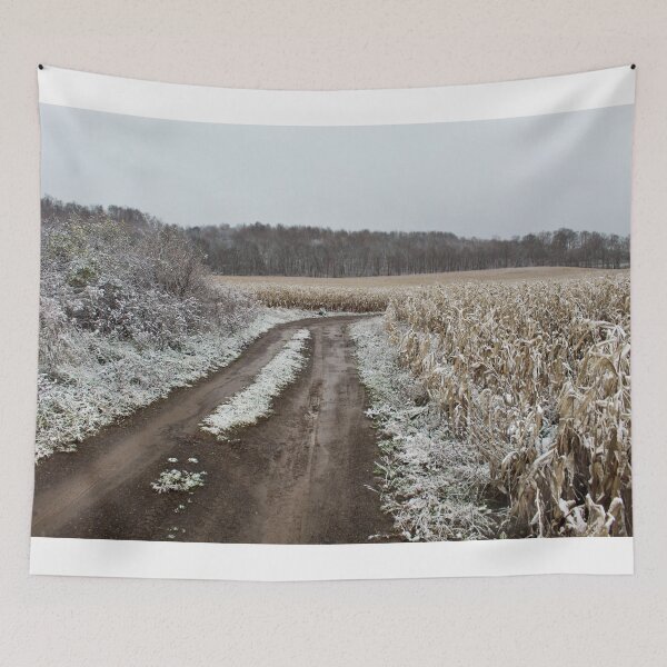 Item preview, Winter cornfield designed and sold by dave-settle.