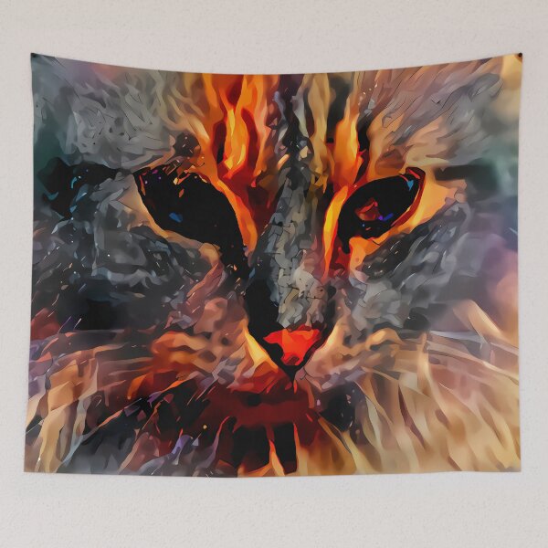 Item preview, Ember cat designed and sold by watwateroo.
