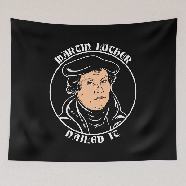 Item preview, Martin Luther Nailed It designed and sold by Yipptee Shirts.