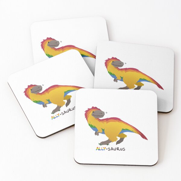 Item preview, Pride Dinos - Ally-saurus designed and sold by AdamDrawsThings.