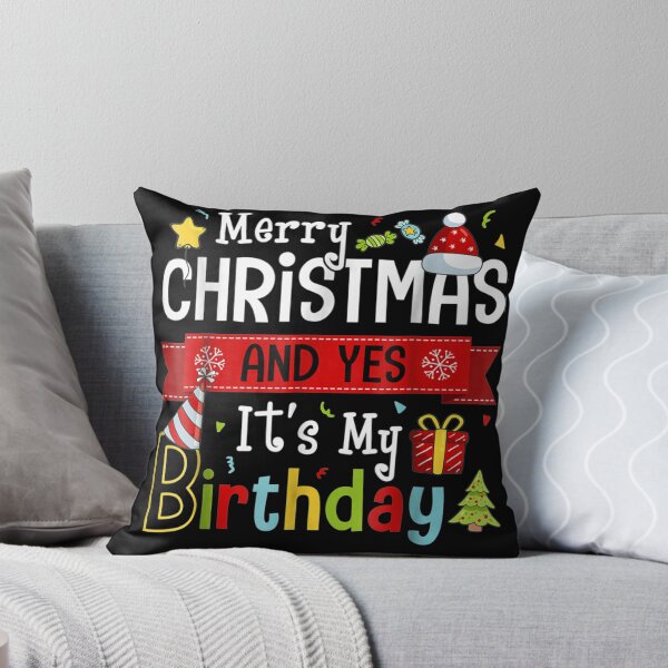 Item preview, Merry Christmas And Yes Its My Birthday designed and sold by pestbeect1.