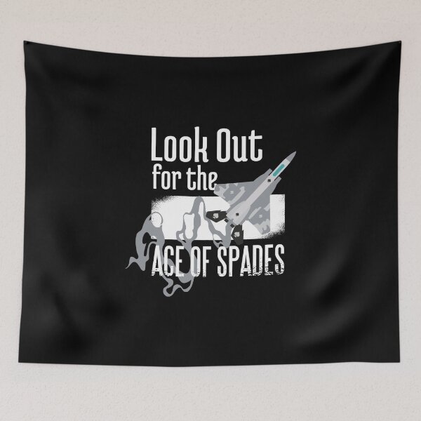 Item preview, ace of spades aviator quote  designed and sold by pirminio.