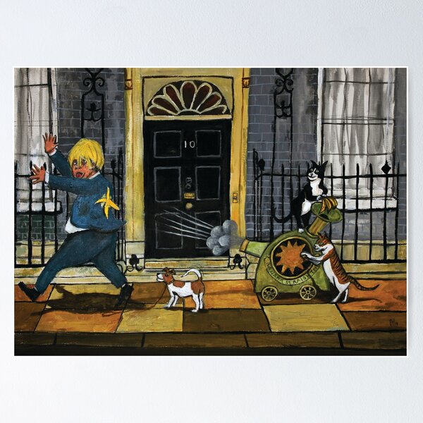 Cats Go Bananas Poster