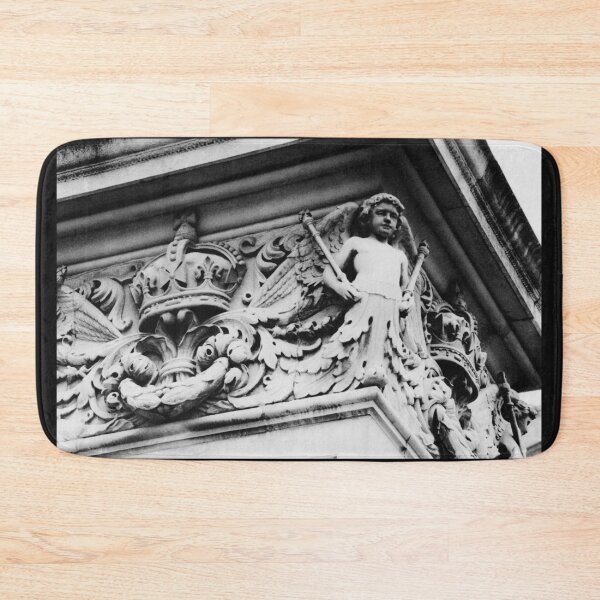 Item preview, B/W Building Decoration Crown Angel Photo by Larry Simpson designed and sold by simpson92.