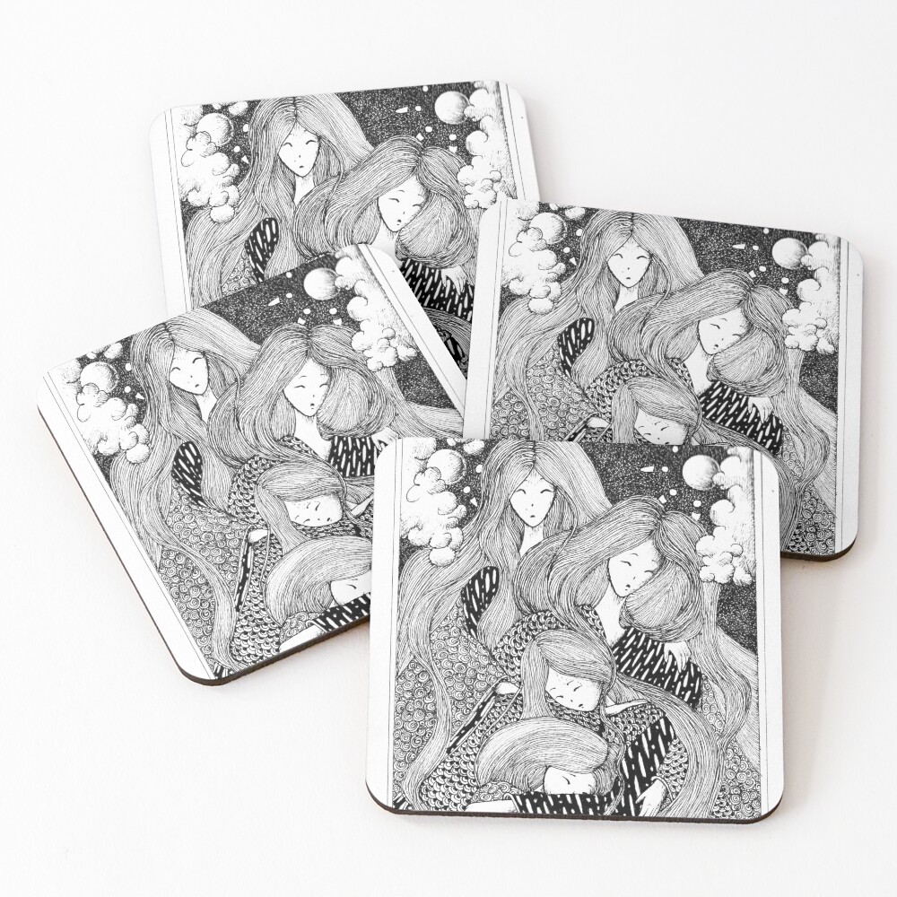 Item preview, Coasters (Set of 4) designed and sold by AncaXBre.