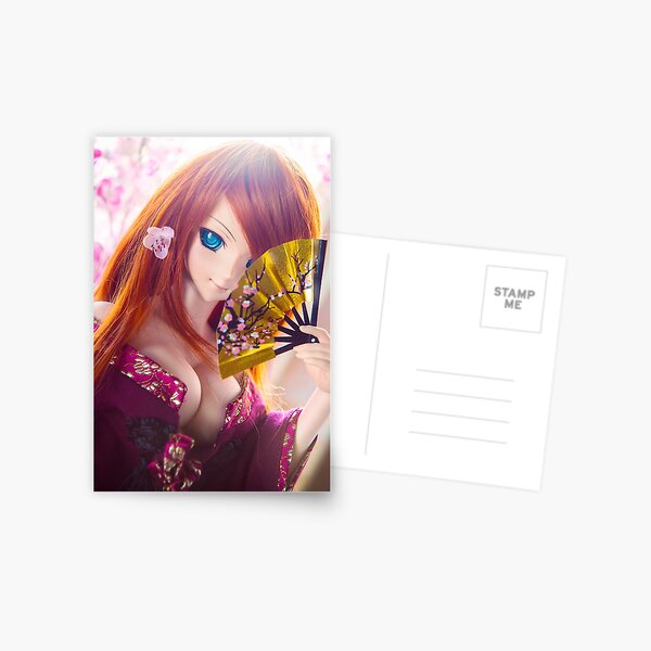 Golden fan · Yuuko Postcard