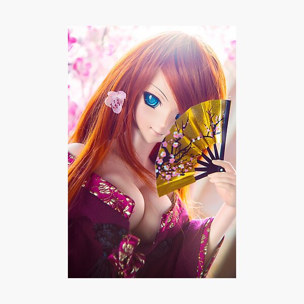 Golden fan · Yuuko Photographic Print
