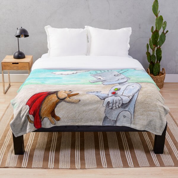 Item preview, Newtral el robot con Turner el perro designed and sold by RushingRiver.