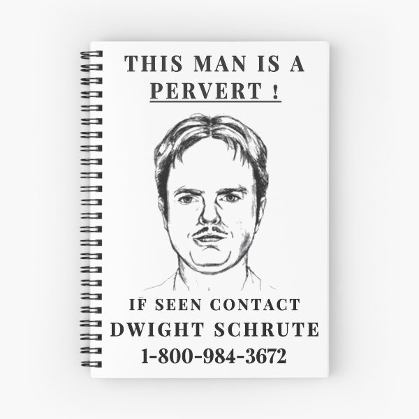 Item preview, Dwight Pervert designed and sold by OwlFilter.