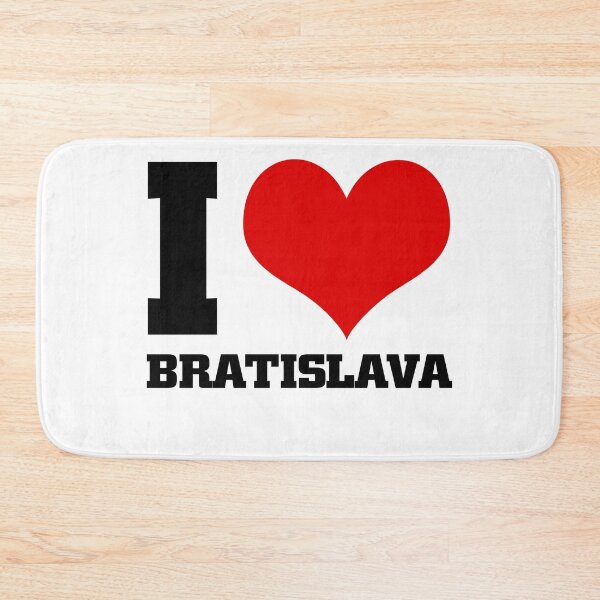 Item preview, I love BRATISLAVA  designed and sold by Thestarrysky.