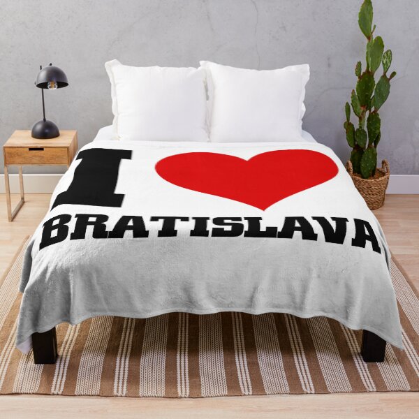 Item preview, I love BRATISLAVA  designed and sold by Thestarrysky.