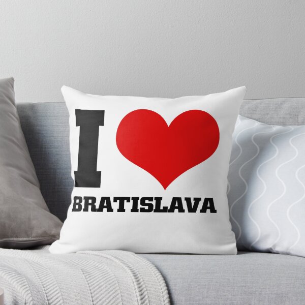 Item preview, I love BRATISLAVA  designed and sold by Thestarrysky.