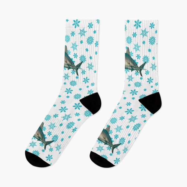 Item preview, Holiday Shark Snowflake Sharkmas designed and sold by Caitlin Chock.