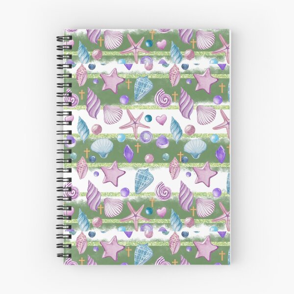 Item preview, Pastel Seashells with Crosses designed and sold by TheKingdomAttic.