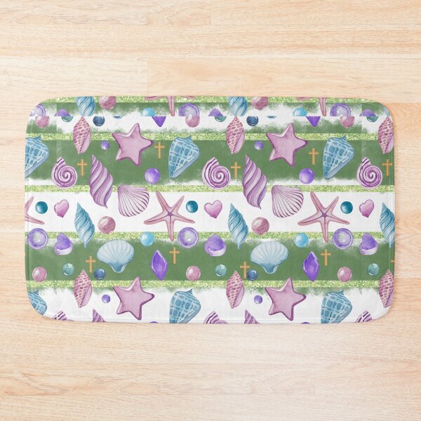 Item preview, Pastel Seashells with Crosses designed and sold by TheKingdomAttic.