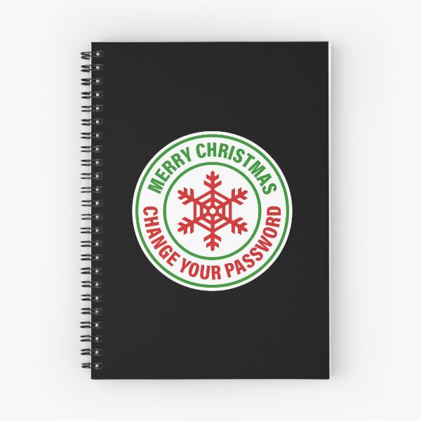 Item preview, Merry Christmas Change Your Password designed and sold by adidabu.