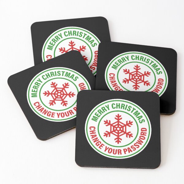 Item preview, Merry Christmas Change Your Password designed and sold by adidabu.