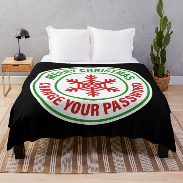 Item preview, Merry Christmas Change Your Password designed and sold by adidabu.