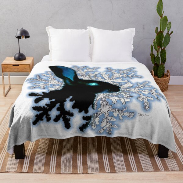 Item preview, Night Snow Hare on White designed and sold by artistdiat.