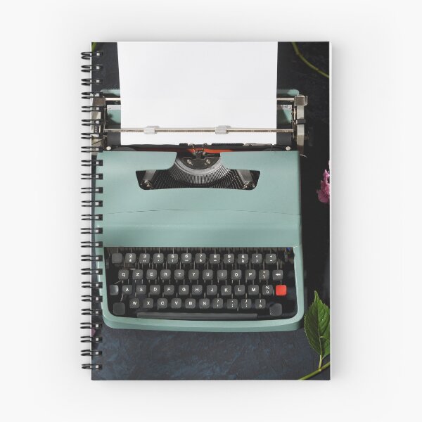 Item preview, Vintage typewriter with hydrangea flowers designed and sold by Anna Khomulo.