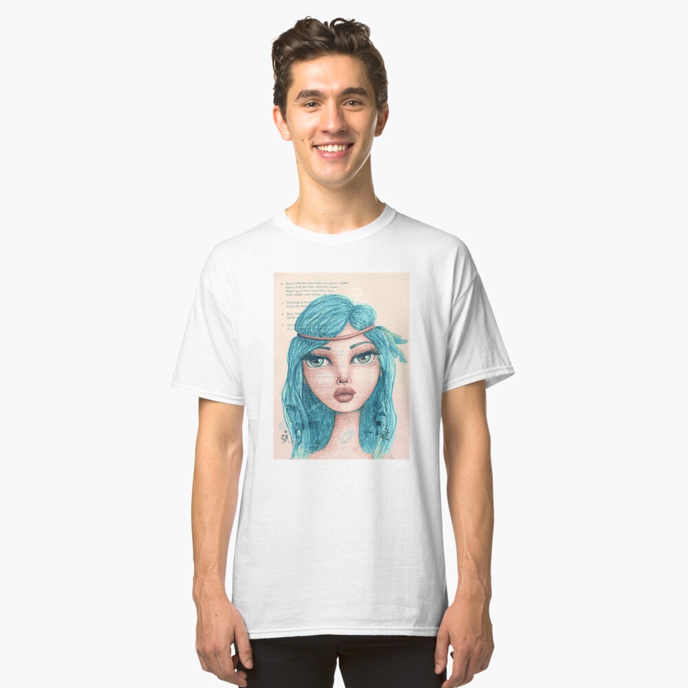 Feathers in Her Hair Classic T-Shirt