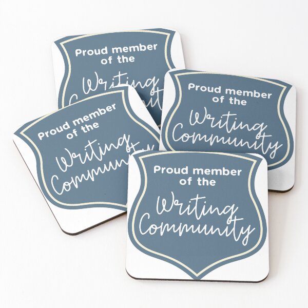 Item preview, Proud Member of the Writing Community designed and sold by thisgalknows.
