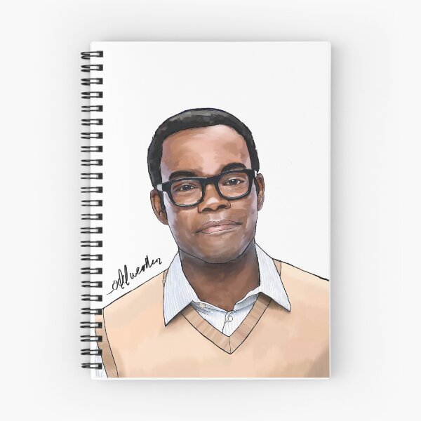 Item preview, The Good Place - Chidi Anagonye Portrait designed and sold by oddweather.