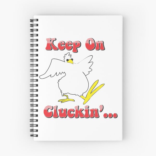 Item preview, Keep On Cluckin | NickerStickers® on Redbubble designed and sold by NickerStickers.