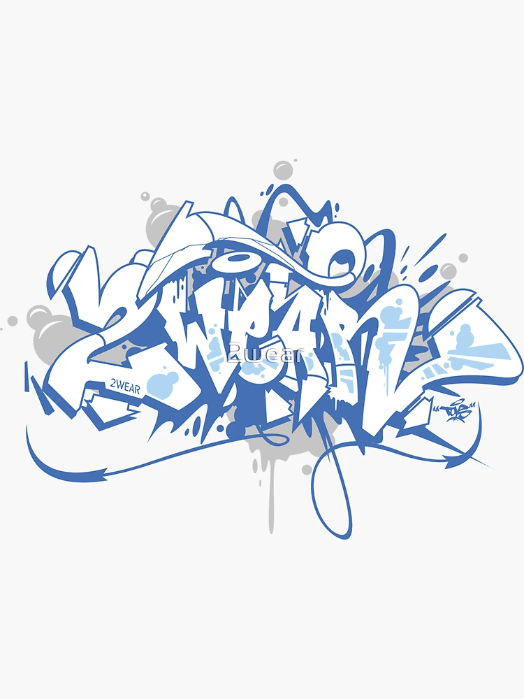 祥*太様 ２山　AVR直筆作品　　graffiti The Great Wave Graffiti Wall Art | The Trendy Art