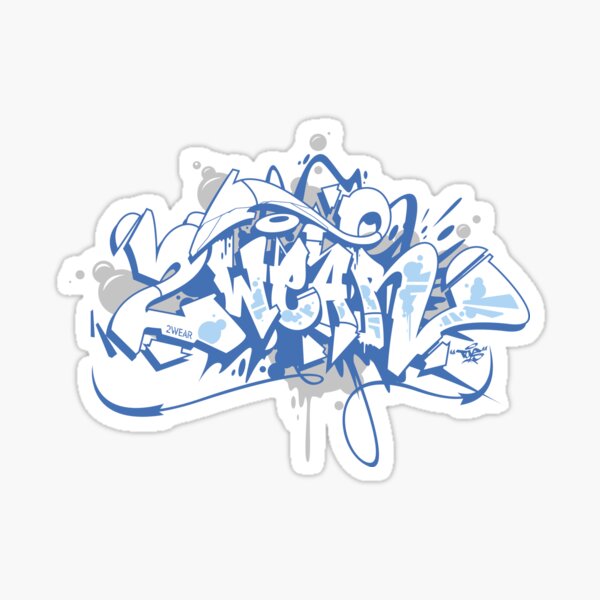 Graffiti Funk 2wear Style Sticker