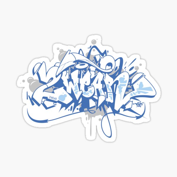 Graffiti Letters Stickers for Sale