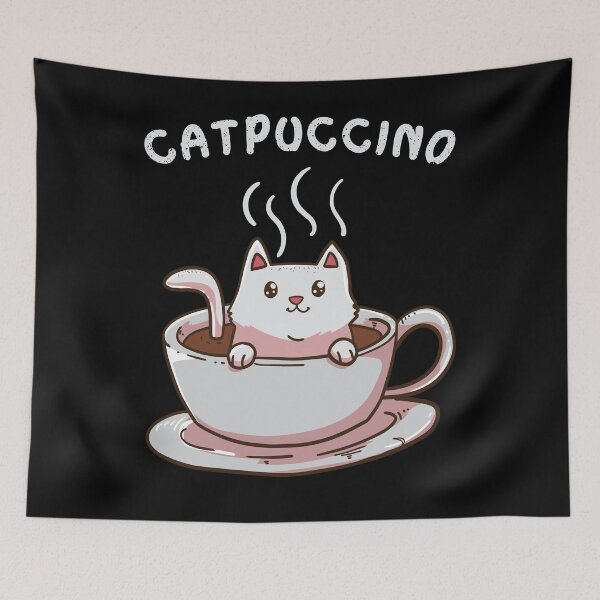 Item preview, Cat Cappucino designed and sold by 4tomic.