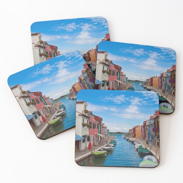 Item preview, Italy. Burano. Waterway. designed and sold by vadim19.