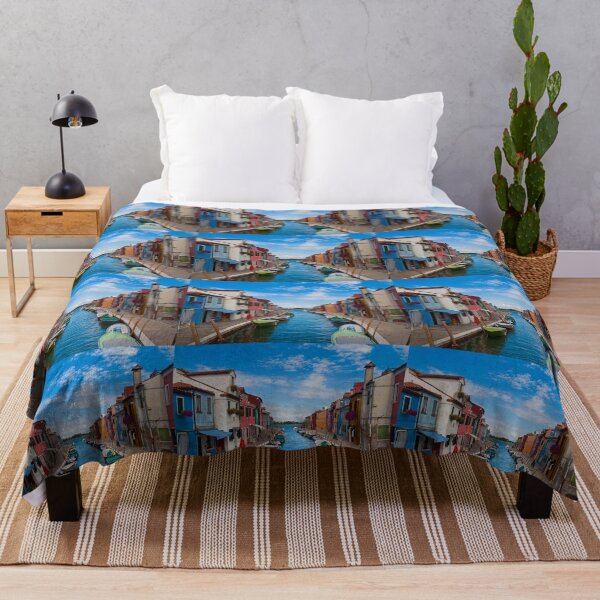 Item preview, Italy. Burano. Waterway. designed and sold by vadim19.