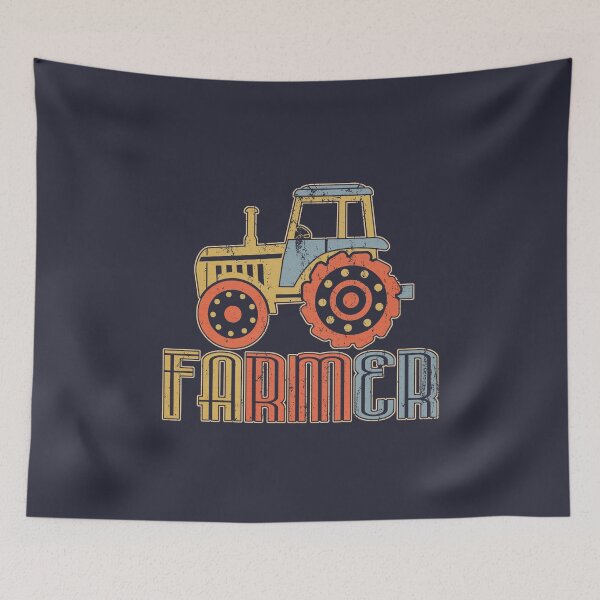 Item preview, Tractor Vintage Colorful Hobby Occupation Job Gift designed and sold by Ventein.