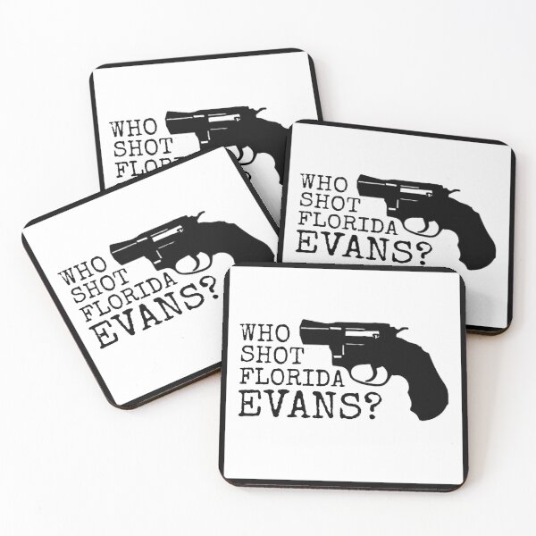 Item preview, Who Shot Florida Evans  designed and sold by Mark Jesus-Allen.