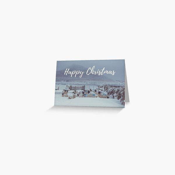 Happy Christmas Greeting Card